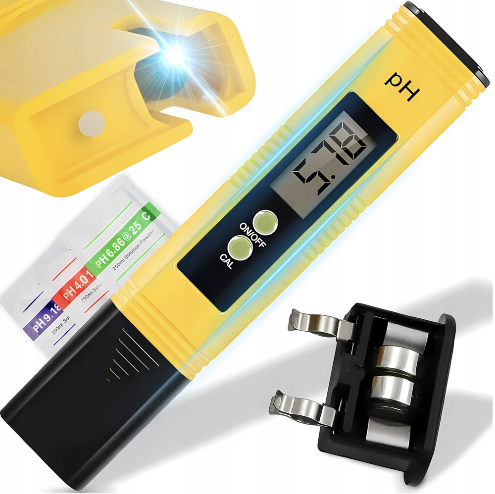 Elektroniczny Skaitmeninis pH matuoklis AquaTest