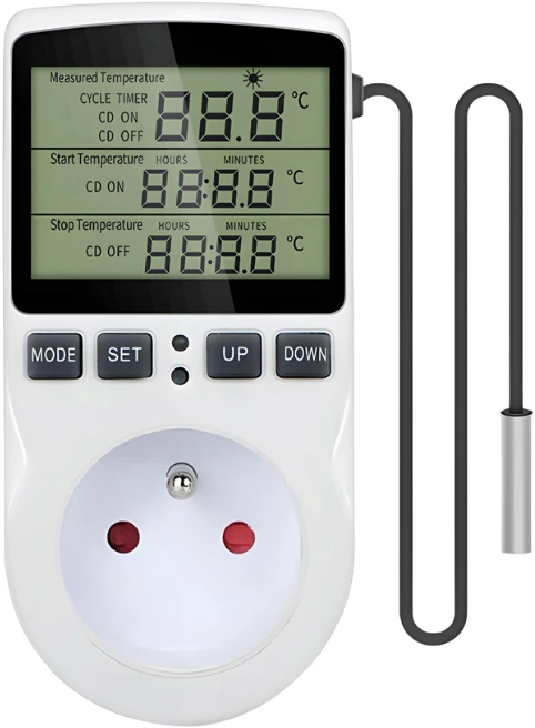 Termostat Skaitmeninis temperatūros reguliatorius ThermoSense