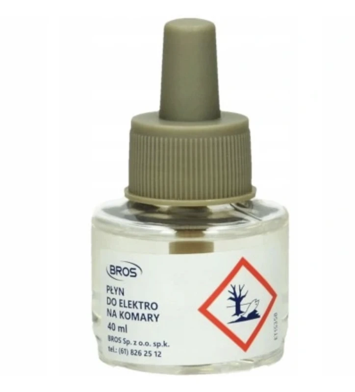 Skystis insekticidiniam elektrofumigatoriui Bros, 40 ml, 5 vnt.