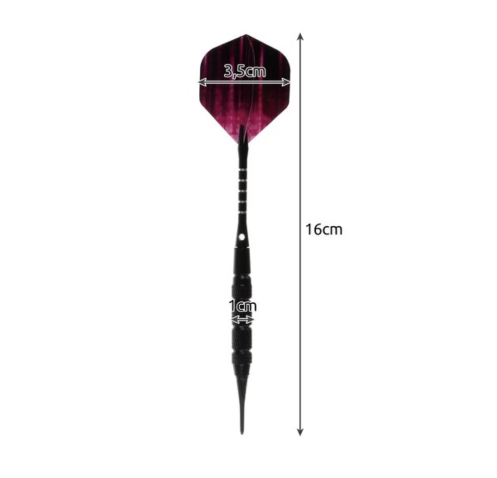 Smiginio rinkinys 12vnt + priedai Trizand 21629