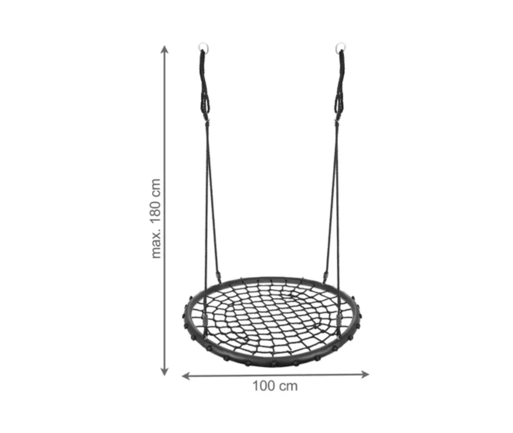 Malatec sūpynės gandro lizdui 100 cm HB23513