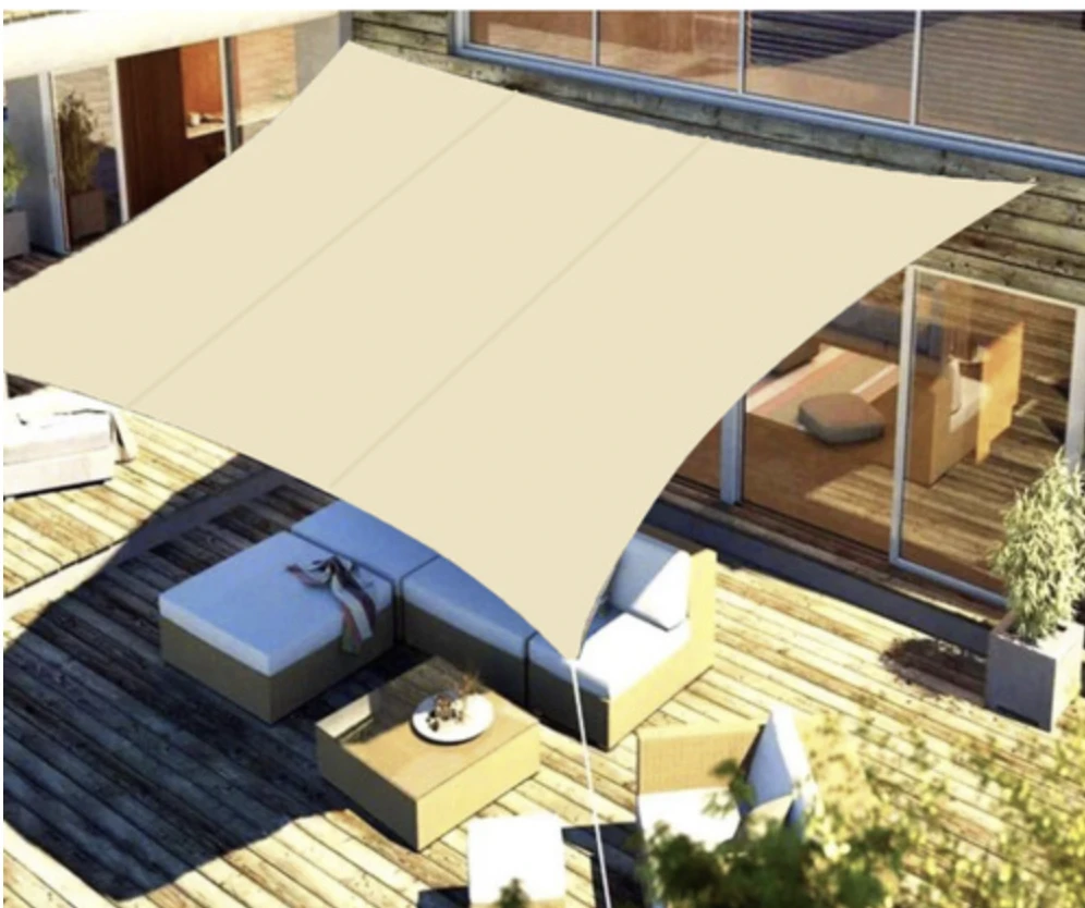 Šešėlinė burė 4x3m - smėlio spalvos Gardlov 23144