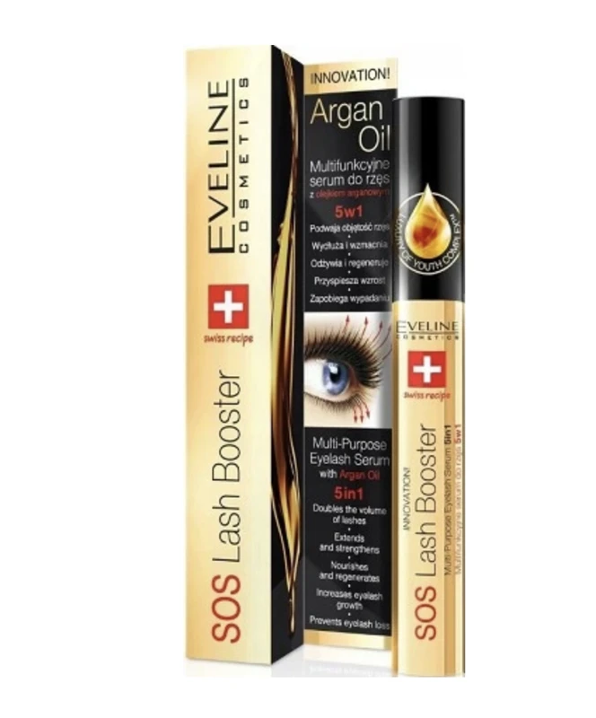 „Eveline Cosmetics“ blakstienų stipriklis „Sos“, 10 ml