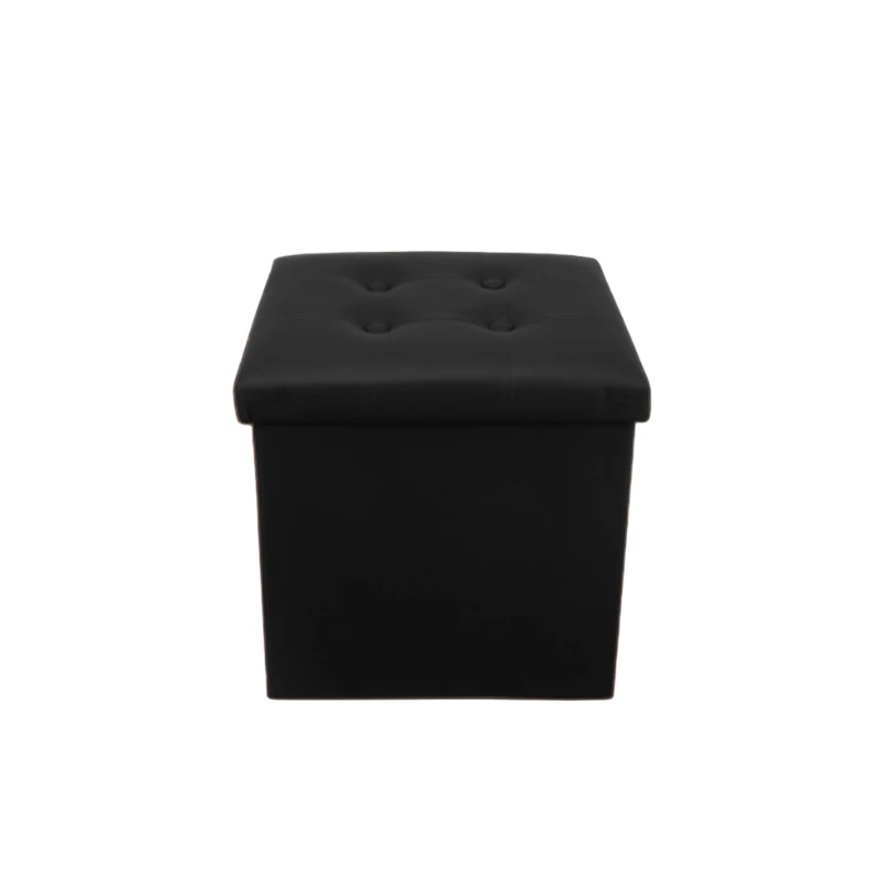 Folding pouffe juodas Ruhhy 25779