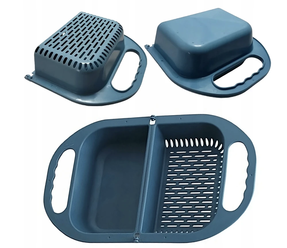Retoo Sulankstomas virtuvės kiaurasamtis DrainMaster, 1,5L
