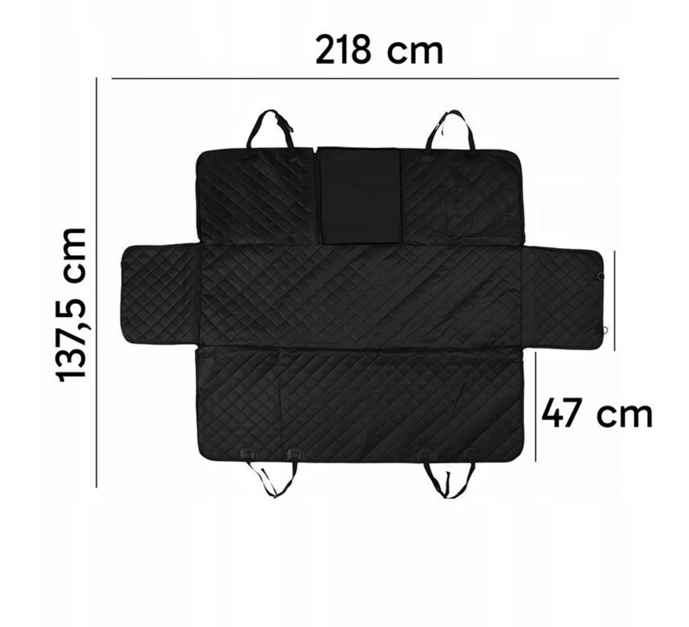 Retoo Šuns kilimėlis automobiliui PawProtect, 137,5x218cm
