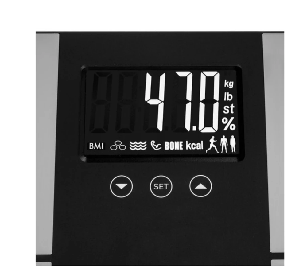 LCD vonios svarstyklės – analitinės Ruhhy 24638