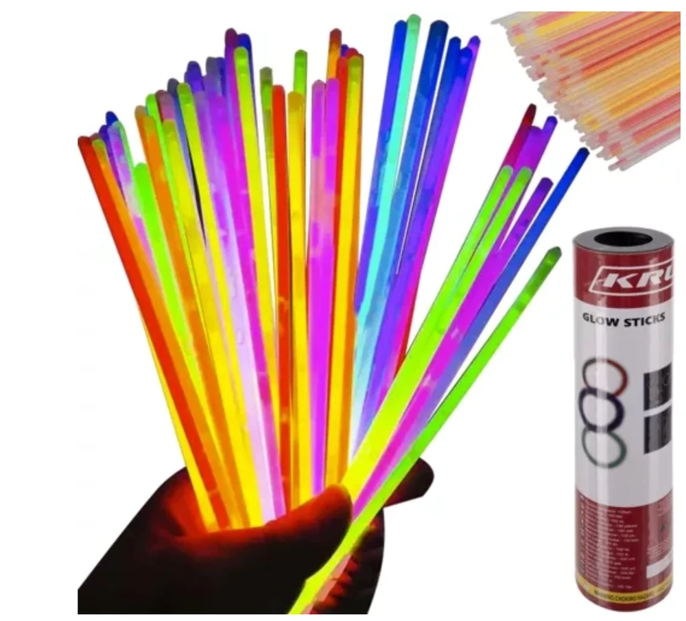 Kruzzel Švytėjimo lazdelės - 100 vnt. 22889