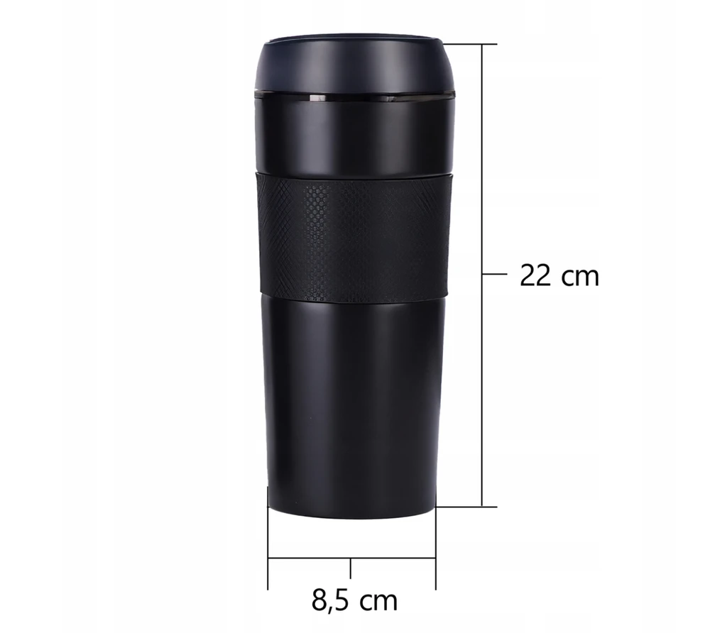 Kubek Terminis puodelis ThermoGrip, 400ml