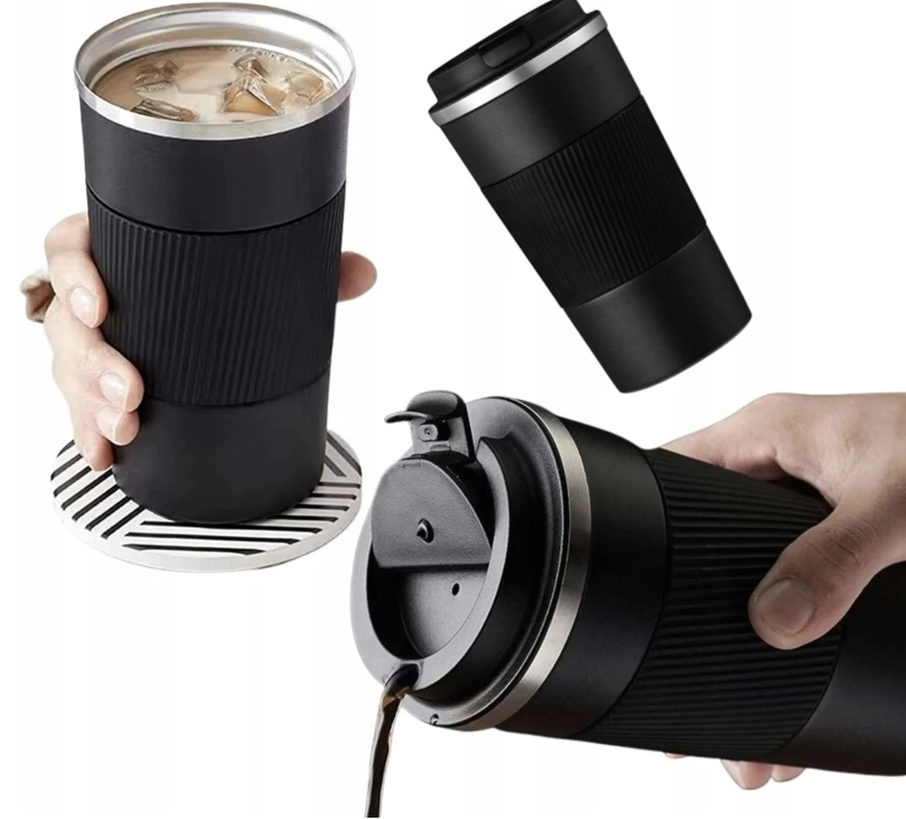 Kubek Terminis puodelis ThermoGrip, 400ml
