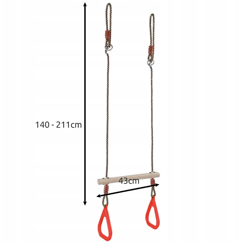 Sūpynės - trapecija Kruzzel 25383