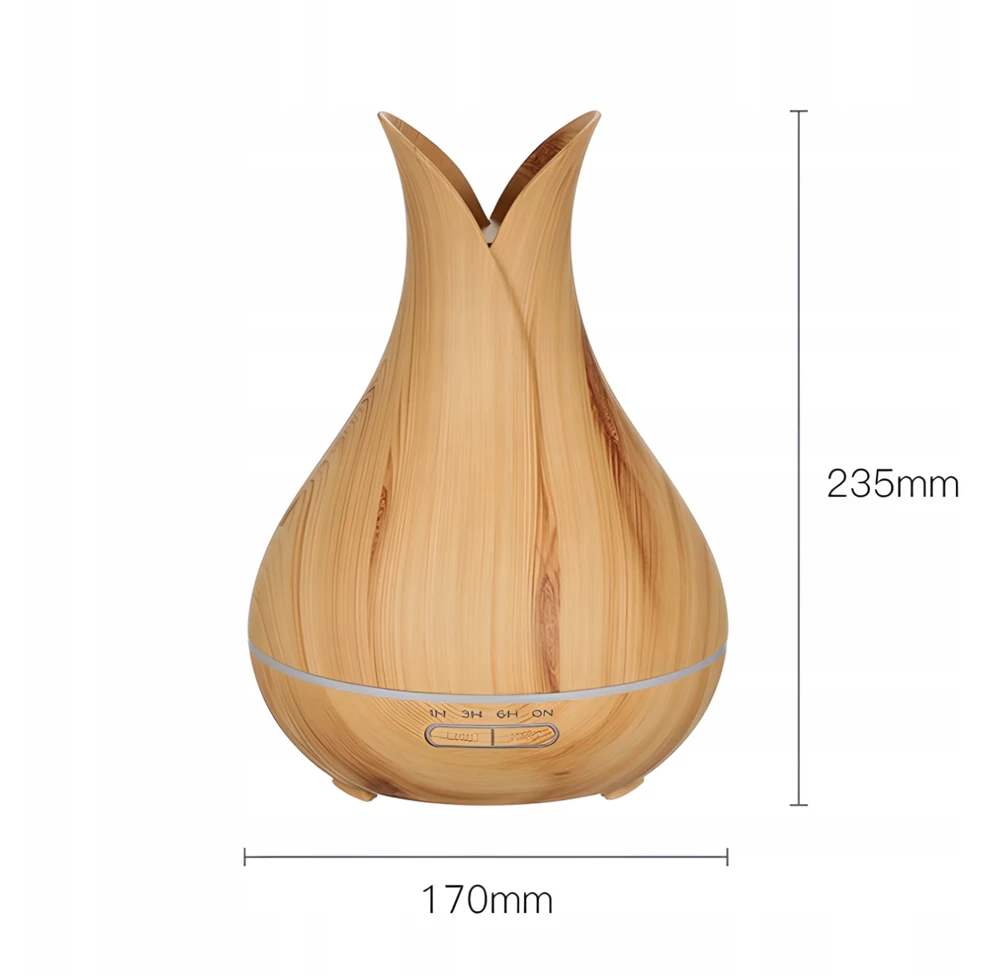 RTO Ultragarsinis mini drėkintuvas AromaGlow, 500 ml