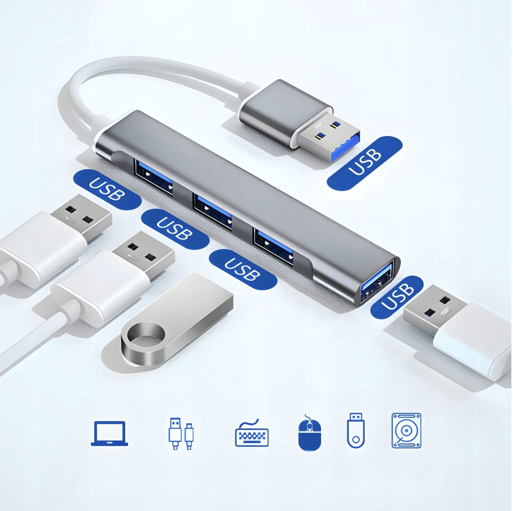 Aptel USB skirstytuvas Speedlink ER1211, 4x USB 3.0