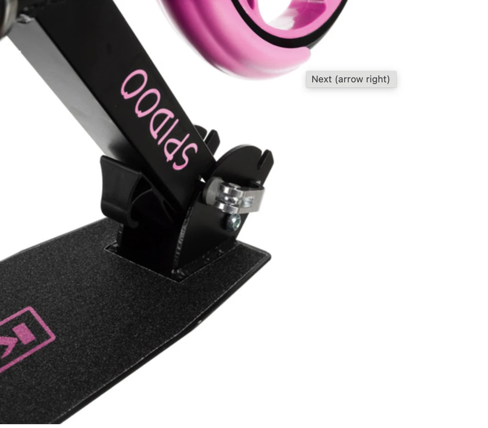 Spidoo scooter pink Kruzzel 25628