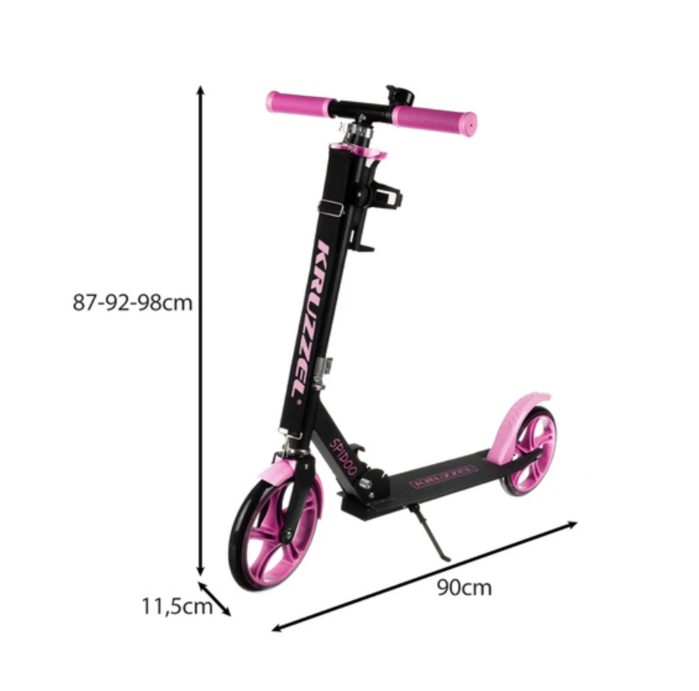 Spidoo scooter pink Kruzzel 25628