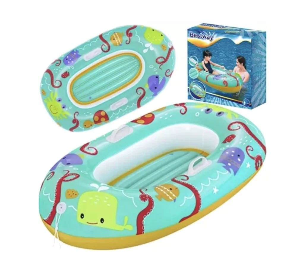 BESTWAY valtis Happy Crustacean Junior 1,19m x 79cm., assorti, 34009