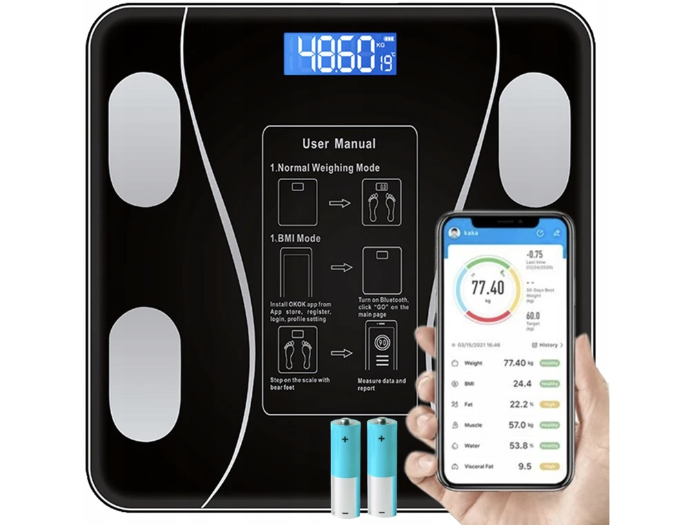 Inteligentna Vonios svarstyklės SmartWeigh