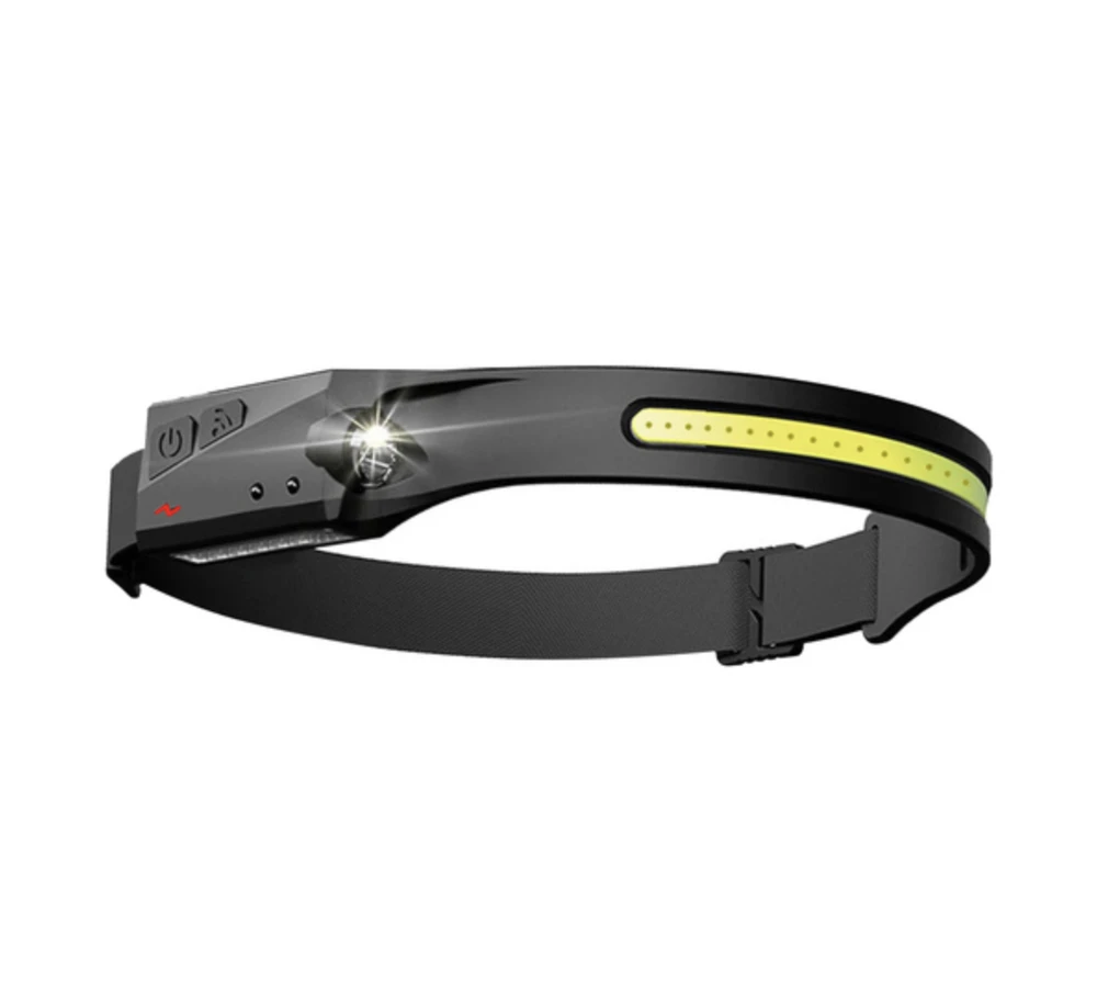 Trizand Galingas LED COB XPE prožektorius ant galvos