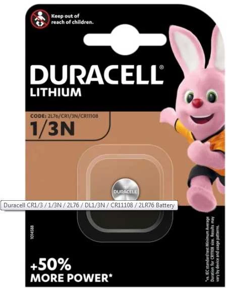 DURACELL Lithium DL1/3N BL1