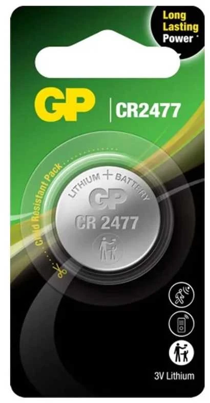GP Baterija GP CR2477 baterijos 1 vnt.