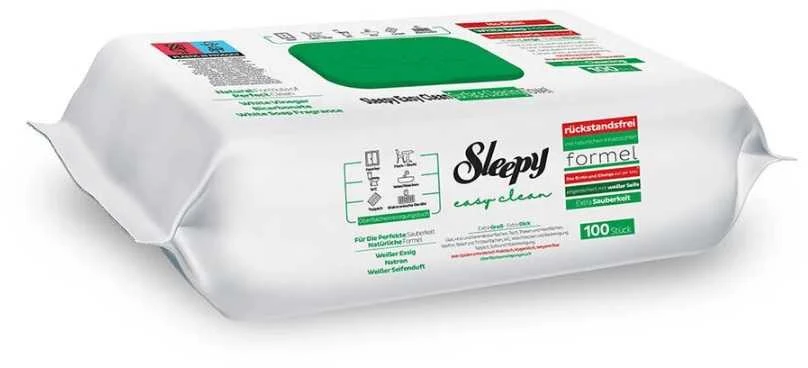 Drėgnos servetėlės ​​​​Sleepy paviršių valymui, Soda 100vnt