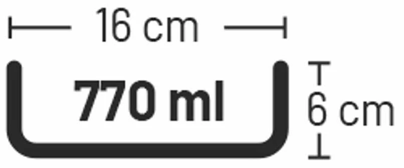 Flamingo Kyra keraminis dubuo 770ml - ∅16cm