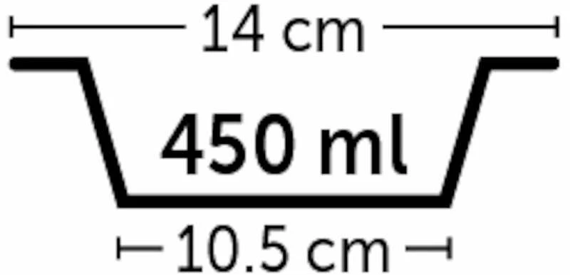 Flamingo neslystantis dugnas bambuko dubuo naminiams gyvūnėliams ø 14cm - 450ml
