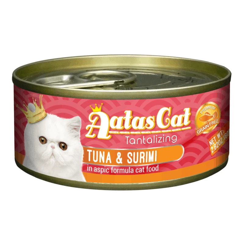 Aatas Cat Tantalizing Tuna&Surimi konservas katėms 80g