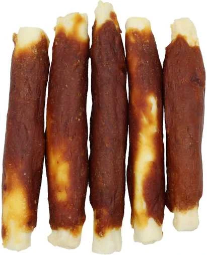 HiBrand Sp. z o.o. Bubu Pets antis mėsa ant storos žaliavinės odos lazdelės 20cm 500g