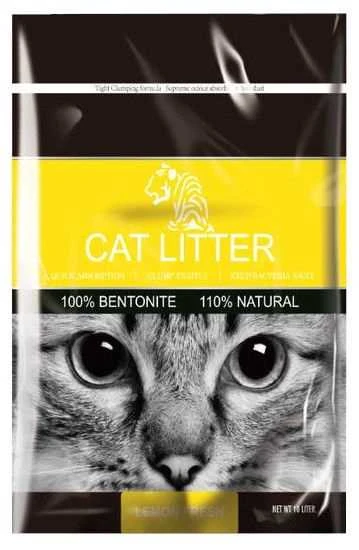 Tiger Pet bentonitinis kraikas citrinų kvapo 10L 8kg