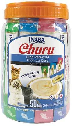 Inaba Foods Inaba Churu kačių skanėstas 50x14g (700g) Tuno veislės