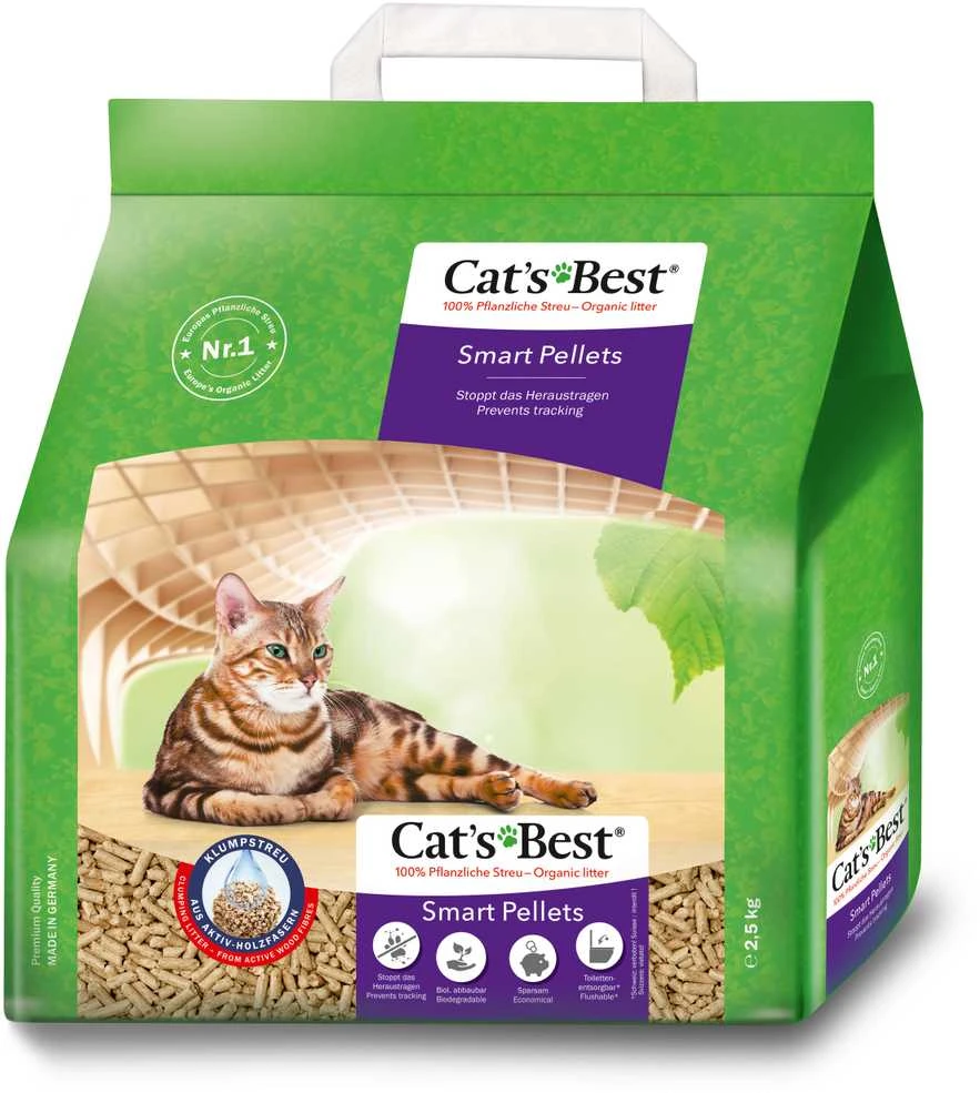 GMBH & CO CAT'S BEST Smart Pellets 5l, 2,5kg