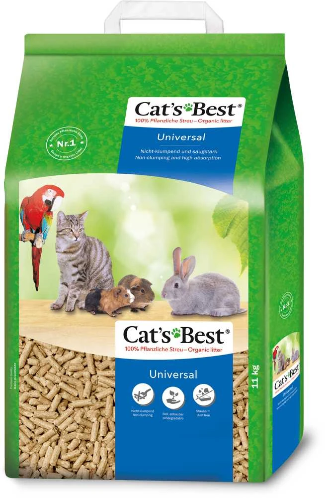 Cat's Best Universal granuliuotas natūralus universalus pjuveninis kraikas 20L