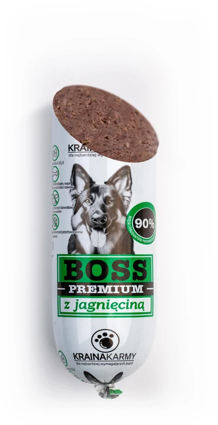 Kamila Janiszewska Boss Premium ėriena dešra šunims 1kg