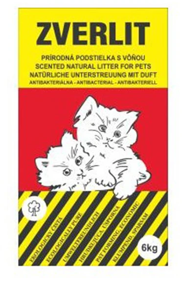 Zverlit aromatizuotas kraikas grūdelių plotis apie 4mm 6kg