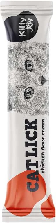 Petfest Kitty Joy Kitty Joy Cat Lick Vištiena kremas 4x15g