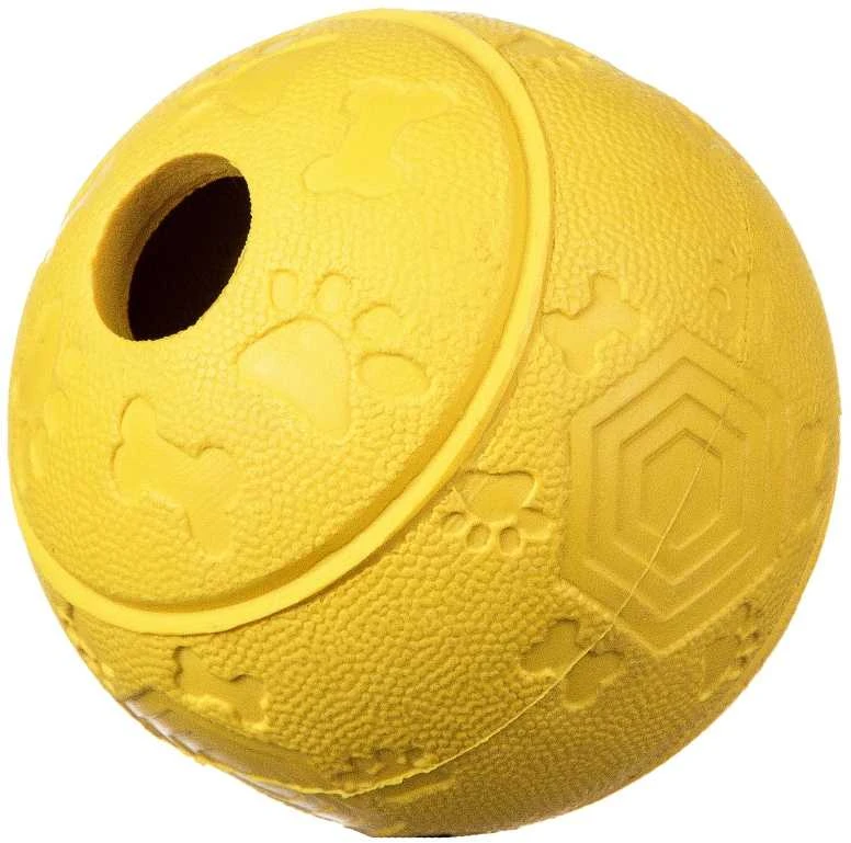 Barry King Ball skanėstams su labirintu, geltonas 8 cm
