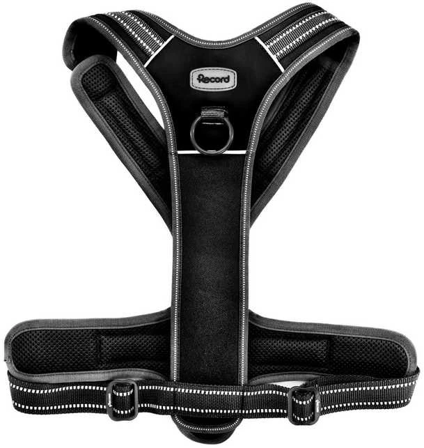 Rinaldo Franco Spa Record juodos petnešos šunims 60-72cm M