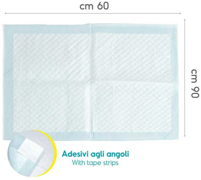 Rinaldo Franco Spa Absorbentiniai treniruočių kilimėliai Record 60x90cm – Neperšlampami, greitai džiūstantys, 50 vnt. pakuotėje