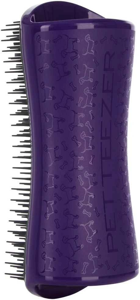 Tangle Teezer Pet Teezer, De-Shedding - Dog Grooming, Pet , Juodas
