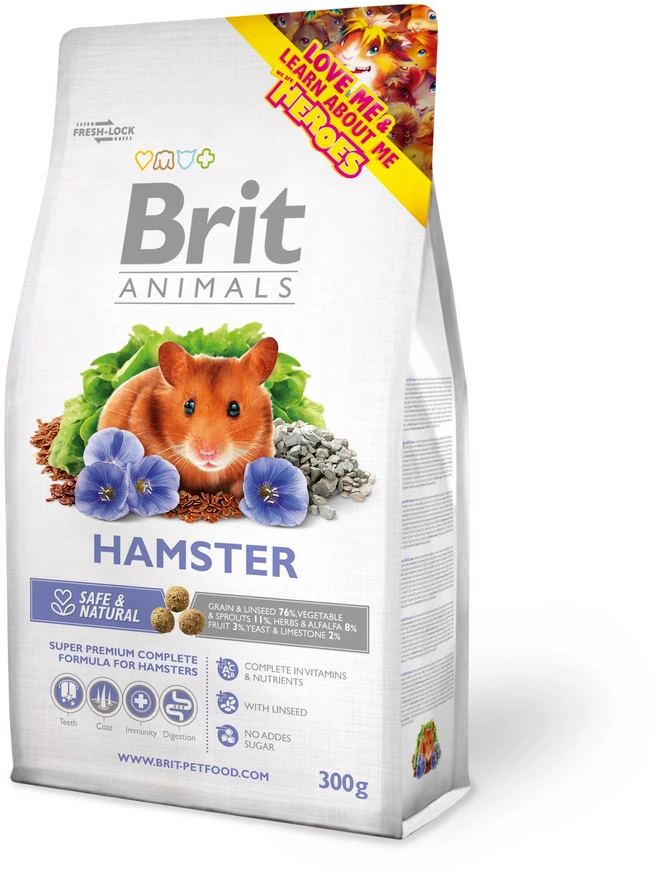 BRIT Animals maistas žiurkėnams 300g