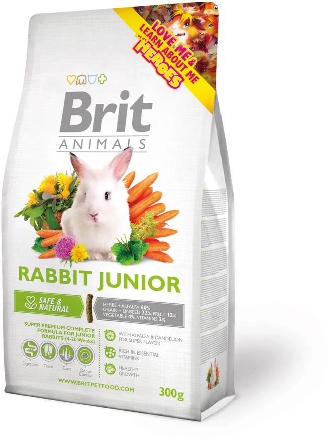 BRIT Animals maistas jauniems triušiams 300g