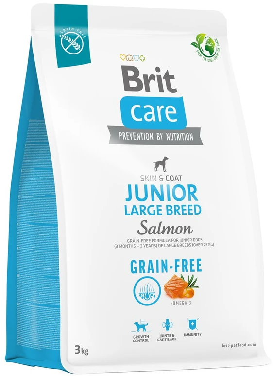 Brit Care GF Junior LB lašiša NAUJIENA 3kg