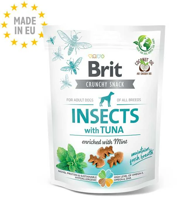 Brit Skanėstas Care Dog Insect&Tuna 200g