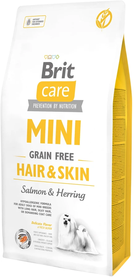 Brit Care Dog Mini Hair&Skin 7kg