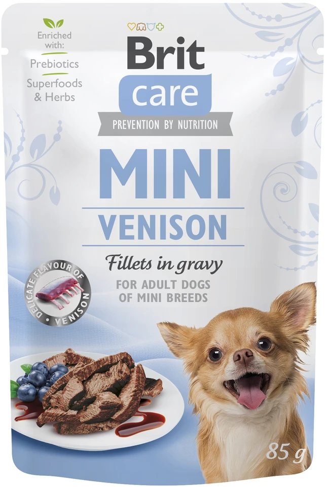 Vafo Praha Sro Brit Care Mini konservai šunims su elniena, 85 g