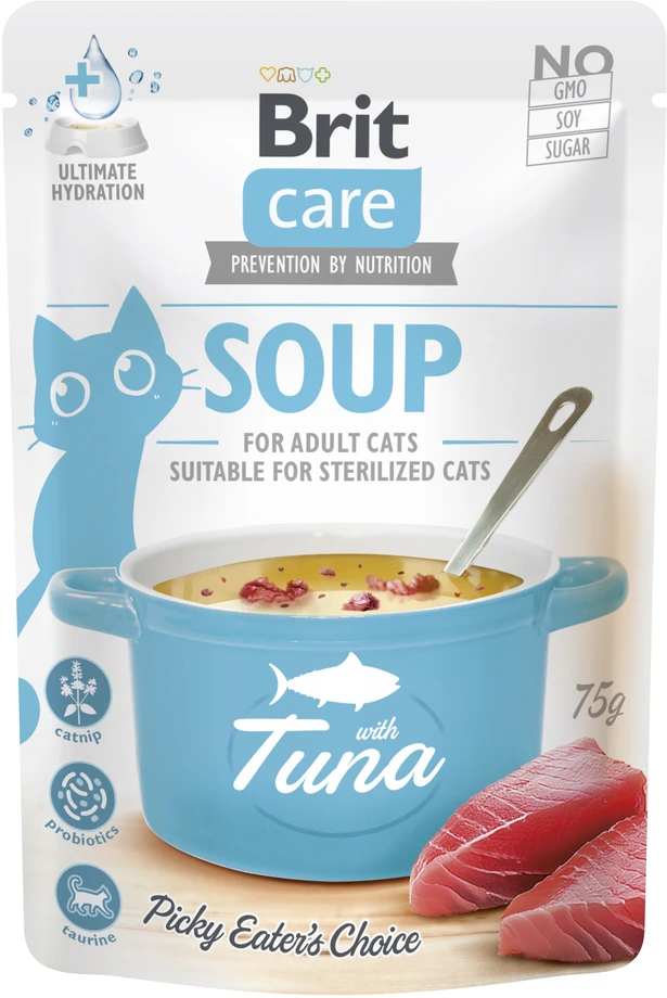 Brit Care Cat Soup Tuna sriuba katėms su tunu, 75 g