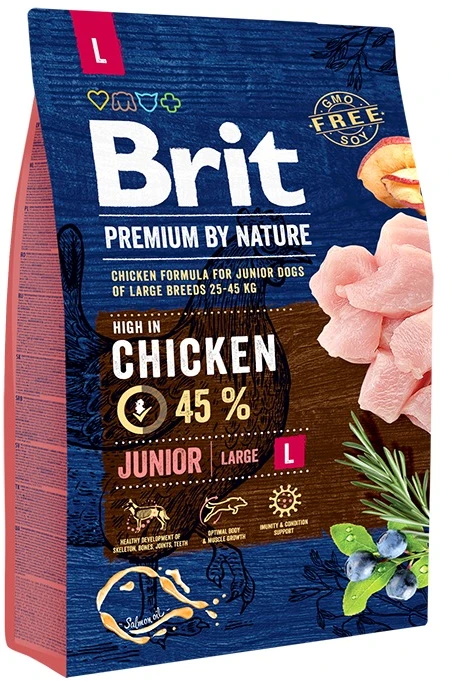 BRIT PREMIUM Dog by Nature Junior L 3kg