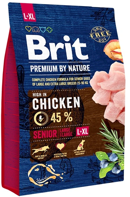 BRIT PREMIUM Dog By Nature Senior L/XL 3kg
