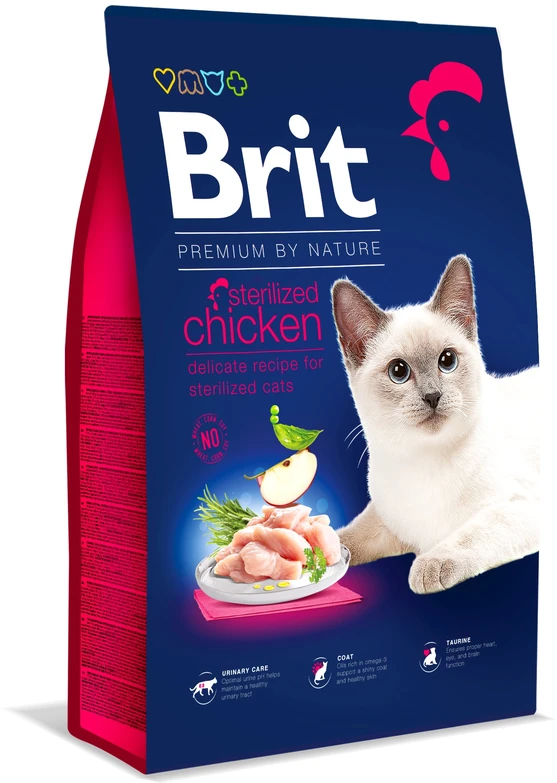 BRIT PREMIUM katė sterilizuota 8kg